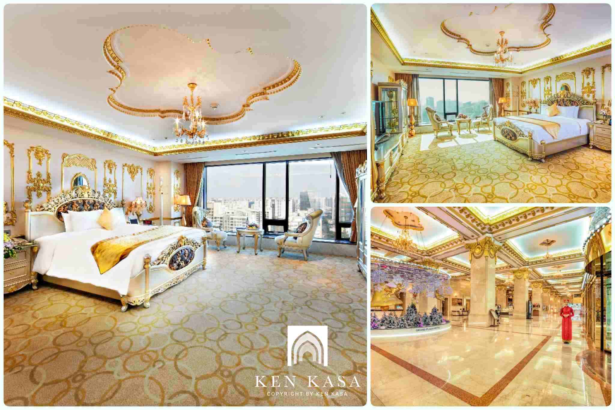 Mẫu khách sạn tân cổ điển Grand Plaza Hanoi hotel 